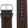 Ремешки velengton 24 темн-кор croco сереб заст