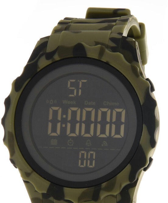 Наручные часы skmei 1624cmgn camouflage army green