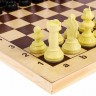 Шахматы + Шашки "АЙВЕНГО" (Россия, Дерево, 43х22х6 см)