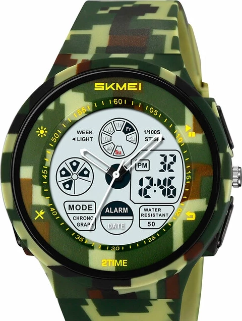 Наручные часы skmei 2346cmgn army green camo