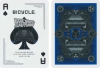 Карты "Bicycle back to the Future standard index blue"