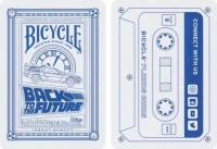 Карты "Bicycle back to the Future standard index blue"