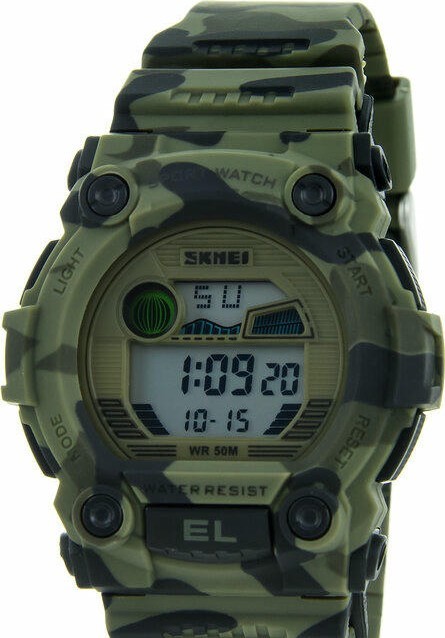 Skmei 1635CMGN army green camouflage