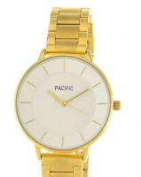 Наручные часы pacific x6060 корп-золот циф-бел золот браслет