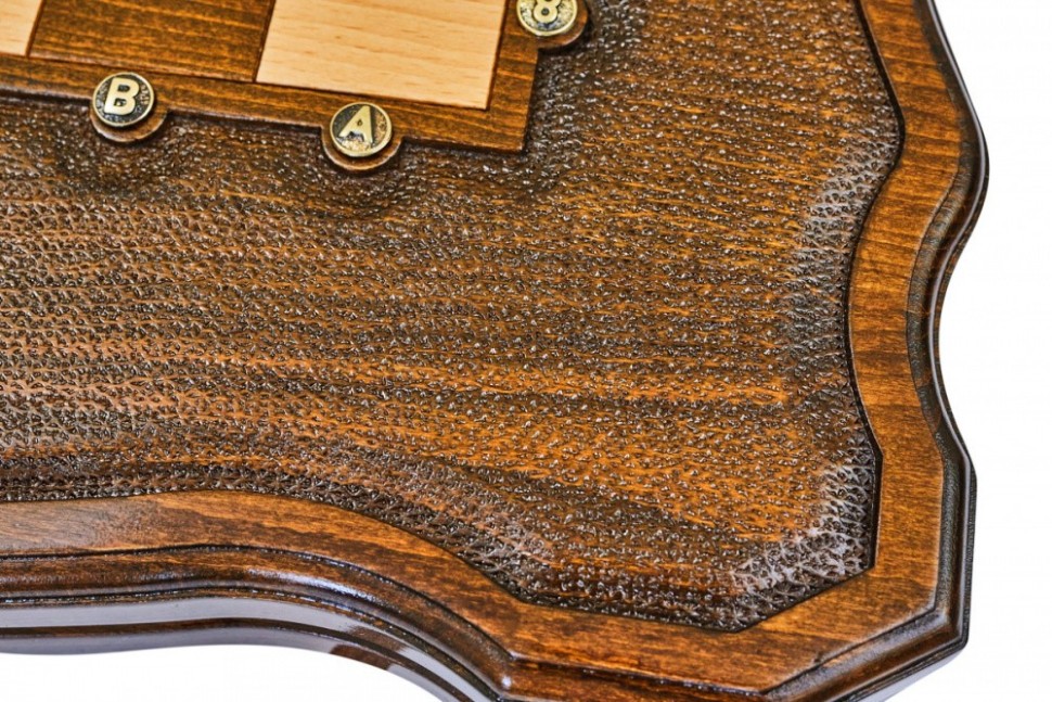 Шахматы + нарды резные "Гамбит 2" 60, Simonyan