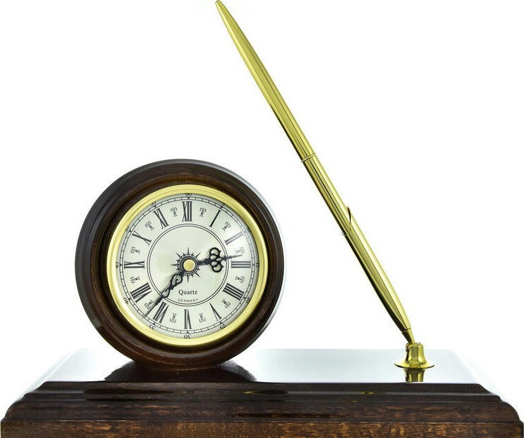 Настольные часы БРИГ+ Н8/1 герб РФ