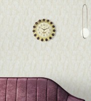 Настенные часы atlantis tld-6998e brown jewelry