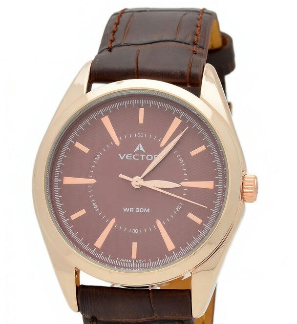 Наручные часы vector v8-028583 коричневый