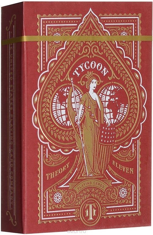 Карты "Theory11 Tycoon red"