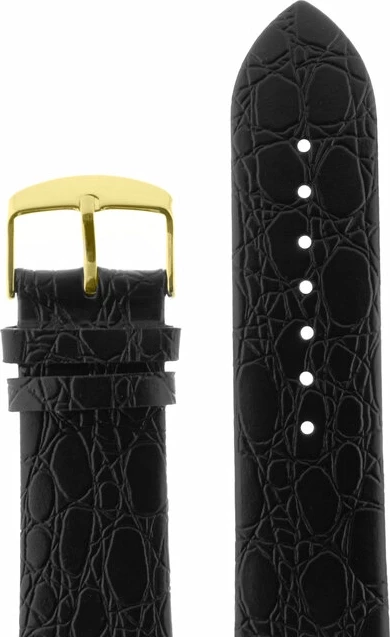 Ремешки velengton 24 черн croco зол заст-1