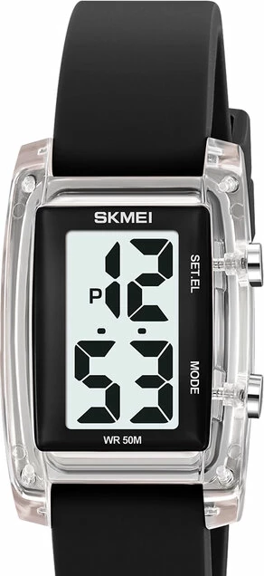 Наручные часы skmei 2325wtbk white transparent /black