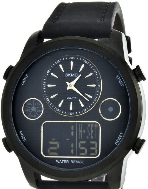 Наручные часы skmei 1653bkbk black/black