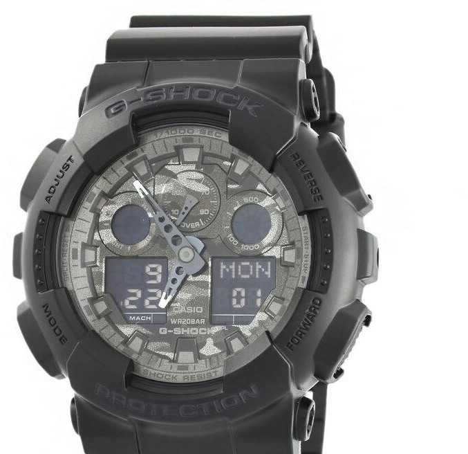 Наручные часы ga-100cf-1a