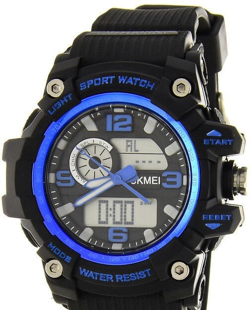 Наручные часы skmei 1436bkbu black blue