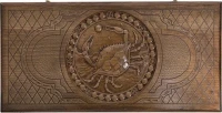 Нарды резные &quot;Зодиак Рак&quot;, Ustyan