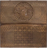 Нарды резные &quot;Зодиак Рак&quot;, Ustyan