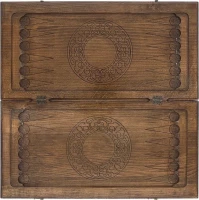 Нарды резные &quot;Зодиак Рак&quot;, Ustyan