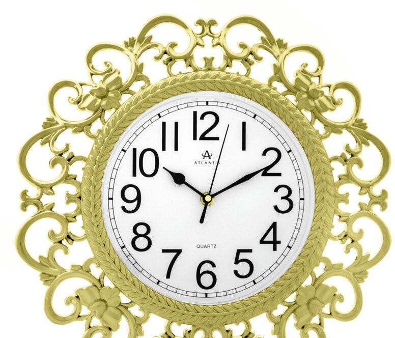 Настенные часы atlantis tld-3670 gold
