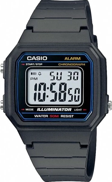 наручные часы casio w-217h-1a