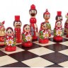 Шахматы "Бабушкины" 40 см, Madon (деревянные, Польша)