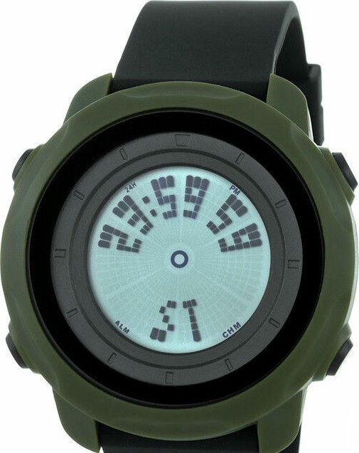 Skmei 1571AGWT army green/white