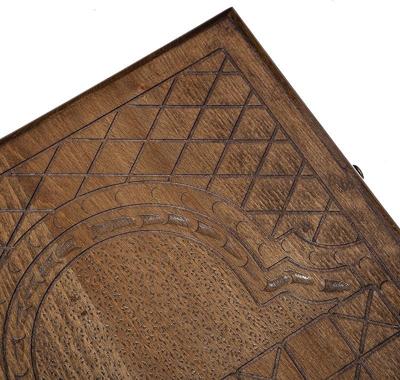 Нарды резные "Зодиак Козерог", Ustyan