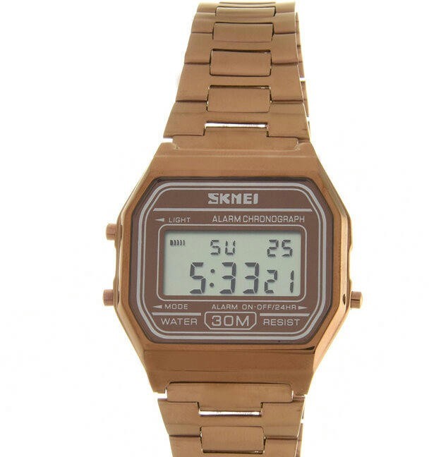 Наручные часы skmei 1123cg coffee gold
