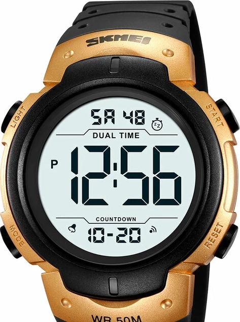 Наручные часы skmei 2304bkgd black/gold