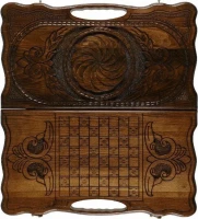 Нарды резные &quot;Бесконечность 2&quot; 50, Haleyan