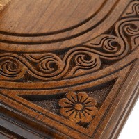 Нарды резные &quot;Шестигранный Узор&quot;, Haleyan