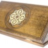 Нарды резные "Золотой Узор 2" 50, Mirzoyan