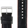 Ремешки mario notti s-06, 22 р-р, nero+red