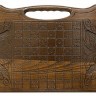 Нарды резные "Армянский узор 5" с ручкой 60, Haleyan