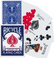 Карты &quot;Bicycle Supreme Line Standard Index blue&quot;