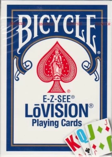 Карты "Bicycle Lovision blue"
