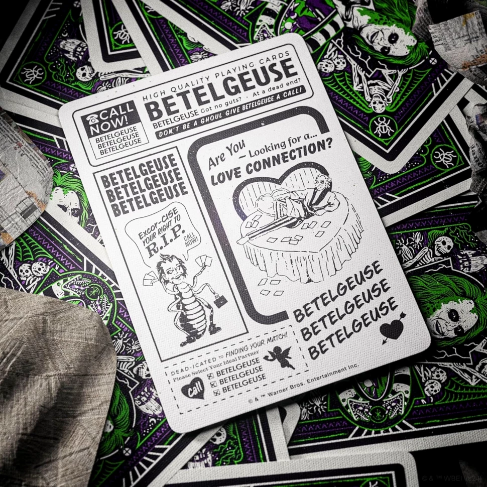 Карты "Theory11 Beetlejuice"