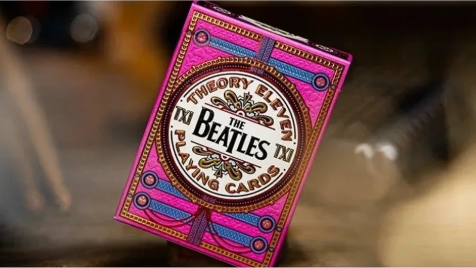 Карты "Theory11 The Beatles Pink"