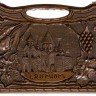 Нарды резные "Эчмиадзин" с ручкой 60, Haleyan