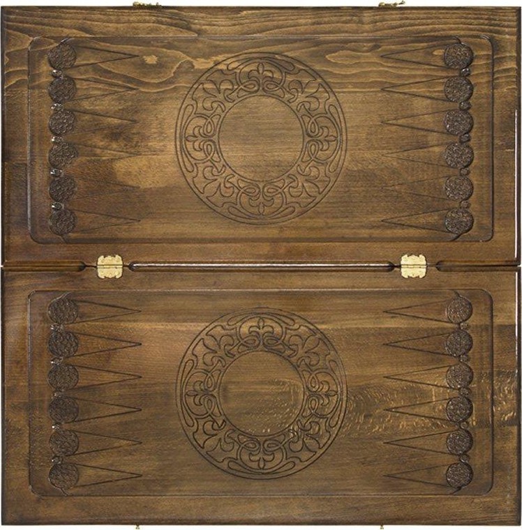 Нарды резные "Зодиак Скорпион", Ustyan