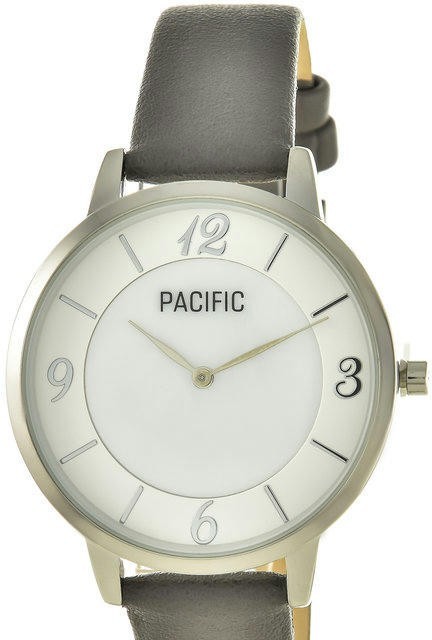 Наручные часы pacific x6179 корп-хром циф-перл/сер рем сер
