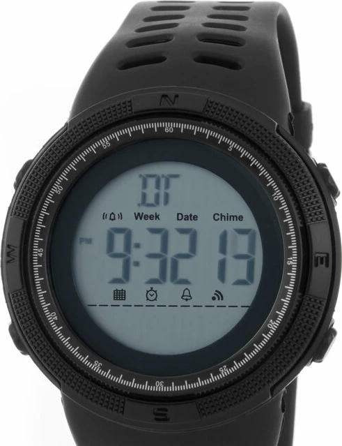 Наручные часы skmei 1251bkwt all black-white