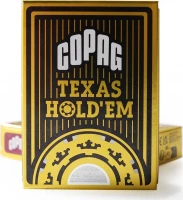 Карты Copag Texas Holdem poker cards 100% plastic (Black)