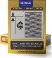 Карты Copag Texas Holdem poker cards 100% plastic (Black)