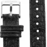 Ремешки maknamara 16 мм croco чер сер заст mp-16020