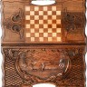 Нарды резные "Рыбак" 50, Haleyan