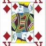 Карты Modiano Poker 4 Jumbo 100% plastic blue