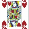 Карты Modiano Poker 4 Jumbo 100% plastic blue