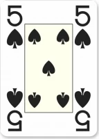 Карты Modiano Poker 4 Jumbo 100% plastic blue