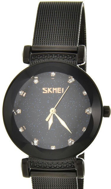 Наручные часы skmei 9188sbk black steel belt