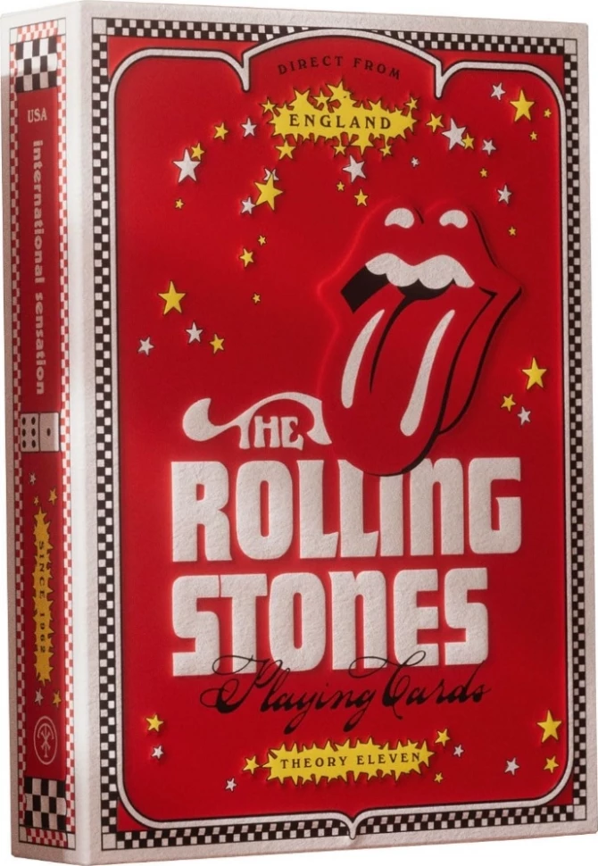 Карты "Theory 11 The Rolling Stones playing cards"